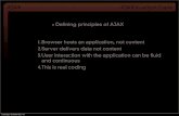 AJAX AJAX in action:Crane ning principles of djp3/classes/2013_09_INF133/Lectures/Lecture_0آ  AJAX 1.Browser