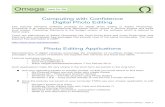 Computing with Confidence Digital Photo Editing Omega Computing With Confidence â€“ Digital Photo Editing
