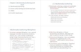 â€“Multimedia Authoring Chapter 2 Multimedia Authoring and Tools 2.1 Multimedia Authoring 2.2 Some Useful