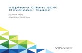 vSphere Client SDK Developer Guide - VMware ... The vSphere Client SDK Developer Guide provides information