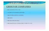 GROUP OF COMPANIES -  آ  GROUP OF COMPANIES DRS LOGISTICS PVT LTD AGARWAL PACKERS & MOVERS