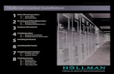LI1100 Hollman Locker Installation Locker Installation Process LI1100 Hollman Locker Installation 1