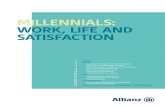 MILLENNIALS: WORK, LIFE AND SATISFACTION As the definition of millennials in terms of years of birth