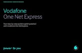 Vodafone User Guide | Vodafone One Net Express Vodafone ... Vodafone User Guide | Vodafone One Net Express