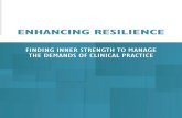ENHANCING RESILIENCE - University of Exeter ... ENHANCING RESILIENCE FINDING INNER STRENGTH TO MANAGE