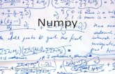 Numpy - Peter Numpy Array Array size. 2 dimensional array. 3 dimensional array. Array initialization.