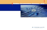 Solder Termination Sleeves - Solder Termination Sleeves are designed with fundamental features that