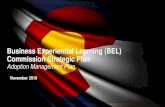 Business Experiential Learning (BEL) Commission Strategic Plan Business Experiential Learning (BEL)