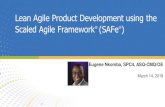 Lean Agile Product Development using the Scaled Agile ... آ© Scaled Agile, Inc. Lean Agile Product Development