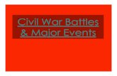 Civil War Major Battles PowerPoint 2014 - Moore ... The History Channel: Civil War 150 Title Civil War