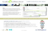 LIMS solutions for NGS - Home - LabCollector 2016-05-24آ  LIMS solutions for NGS LabCollector NGS supports