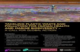 TACKLING PLASTIC WASTE AND POLLUTION FOR HUMAN of plastic pollution in ocean systems. The impact of