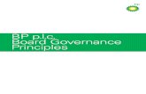 BP board governance principles BP p.l.c. Board Governance Principles BP 1 Introduction The BP Board