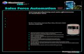 Sales Force Sales Force Automation Maximizer CRM helps sales managers, teams and individual contributors