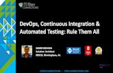 DevOps, Continuous Integration & Automated Testing: Rule ...files. Continuous Inspection of Code Quality