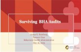 Surviving BHA Audits - 3 Surviving Medicaid BH Aآ  Surviving BHA Audits Susan R. Steinberg Spencer Gear