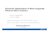 Drivetrain Optimization in Multi-megawatt Offshore Wind ... Drivetrain Optimization in Multi-megawatt