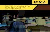 ICMA UNIVERSITY ICMA University...آ  ICMA UNIVERSITY PROGRAM CATALOG 4 F Local Government Management
