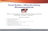 YouTube Marketing Domination - YouTube Marketing Domination ... been in Search Engine Optimization as