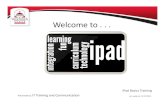 iPad Basic Training 11-22-13 - Valdosta State University iPad Uses â€¢ Extremely portable â€¢ Quick