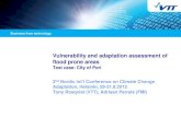 Vulnerability and adaptation assessment of flood ... Vulnerability and adaptation assessment of flood