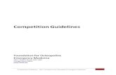 Competition Guidelines 2017-11-30آ  Competition Guidelines â€“ 2017 Foundation for Osteopathic Emergency
