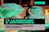 FE LEADERSHIP & GOVERNANCE 2019-05-22آ  Good leadership and governance skills, experience, knowledge