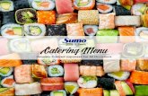 Catering Menu - Sumo Sushi & Bento Personal Sumo Catering Organizer 800-SUMO (7866) +971 56 474 5569