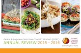 Grains & Legumes Nutrition CouncilTM ANNUAL REVIEW 2015 ... Grains & Legumes Nutrition CouncilTM Annual