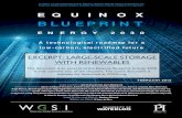 BLUEPRINT - WGSI. EQUINOX BLUEPRINT: ENERGY 2030. INTRODUCTION. PAGE 9. BLUEPRINT STRUCTURE . The Equinox