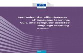 Improving the effectiveness of language learning: CLIL and ...ec. ii CLIL and ICT literature review