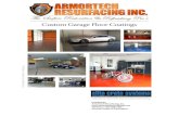 Custom Garage Floor Coatings 2018-02-15آ  Garage Floor Coatings. are resinous or cementitious finishes