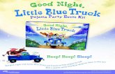 Beep! Beep! Sleep! ... Little Blue Truckâ€™s Beep-Along Book 9780544568129 â€¢ novelty board book Little
