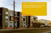 PRO Neighborhoods 4 PRO NEIGHBORHOODS PROGRESS REPORT 2016 2014 PRO Neighborhoods Awardees Adelante