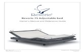 Reverie 7S Adjustable bed ... Your Reverie 7S Adjustable Bed has been designed to provide you with the