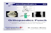 ORTHOPAEDICS orthopaedics punch authorâ€™s word index 1. introduction to orthopaedics 2. general orthopaedics
