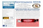 SCSC September 2019.2 BINGO Monday, September 23 at 12:30 p.m. Play bingo for donated prizes. Bingo