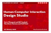 Human-Computer Interaction Di StdiDesign Studio stanford hci group / cs247 Human-Computer Interaction