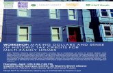 Workshop: making dollars and sense of historic tax credits ... Workshop: making dollars and sense of