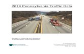 2019 Pennsylvania Traffic Traffic information is critical in transportation decision-making related