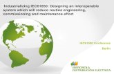 Industrializing IEC61850: Designing an interoperable ... . آ  Industrializing the SAS system such that