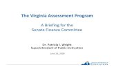 The Virginia VirginiaAssessmentProgram Assessment HistoryHistory andand SocialSocial ScienceScience