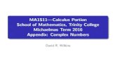 MA1S11|Calculus Portion School of Mathematics, Trinity ... MA1S11|Calculus Portion School of Mathematics,