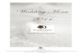 Wedding Menu 2014 ... White, black or Ivory Table Linens, Napkin Linens with Decorative Napkin Folding