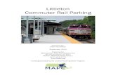Littleton Commuter Rail Parking single platform to a dual platform. In addition, the commuter rail track