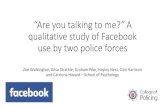 'Are you talking to me?â€™ A qualitative study of Facebook ... you dont like it dont put it all over