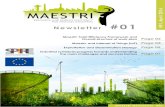 Newsletter #01 - MAESTRI H2020 ... on historical and statistical information. Maestri and Internet of