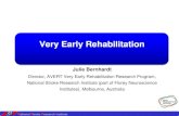 Very Early Rehabilitation Early physical and occupational therapy in mechanically ventilated, critically