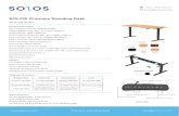 premium standing desk-edit-final SOLOS Premium Standing Desk SKU: SD-D147 Product Diagram Premium Standing