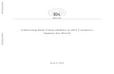 Addressing Debt Vulnerabilities in IDA Countries: Options for ... ... IDA19 Addressing Debt Vulnerabilities